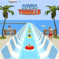 Aqua Thrills lets you experience the rush of adrenaline as you ride waves. It is an exciting and fast-paced water slide game that you should try. 
