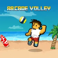 Arcade Volley is a simple yet hottest 2D arcade volleyball game this summer! Every jump and spike can create an exciting victory moment.