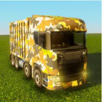 Army Truck Simulator 2025 is a military game, where you take control of an army truck carrying supplies and transport senior soldiers to their camp.