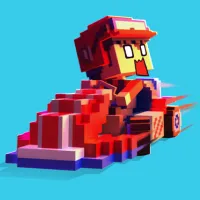 Join in a fast-paced, chaotic race in Battle Karts! It is a war between go-karts. You will be armed with various bizarre weaponry to annihilate their rivals. 