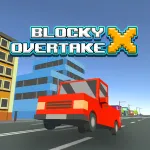 Welcome to the Blocky Overtake X! It is a driving game with vibrant cartoon visuals. You must maneuver a vehicle across an unending number of difficult highways. 