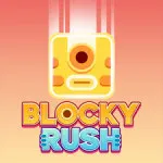 Blocky Rush is a strategic, endless puzzle game. You will control colorful square blocks to slide left or right to create complete horizontal rows and clear them. The game will only end when your board runs out of space.
