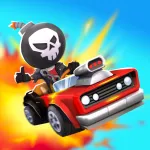 Are you ready to join the speed race of Boom Karts? This is a high-speed go-kart racing game with a fun cartoon style. Your mission is to compete online with other players around the world.