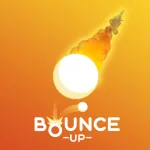 Welcome to Bounce Up! Your mission is not just to control a simple ball, but to challenge your own reflexes and accuracy in every touch. The ball bounces from platform to platform, so you must time it to land. The game ends immediately if you skip a beat and the ball falls.
