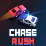 Chase Rush is a high-speed racing game where you don't run to the finish line. There is no fixed track, just an open arena and a series of police cars chasing you non-stop.