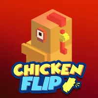 Welcome to the fun journey of Chicken Flip! You will control a small chicken to overcome dangerous slopes by jumping, spinning and landing safely. Take the chicken as far as possible, avoiding all the dangers, because just one accident can break the chicken.