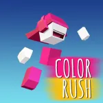 Welcome to Color Rush, where all you must do is to run, leap, and change colors to match the platform! Can you keep up and overcome all the obstacles?
