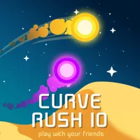 Curve Rush IO is the latest improved version of the familiar Curve Rush game. Van is a familiar experience of the classic ball-rolling game, but this time with a new twist: the online multiplayer mode.
Now you can directly compete with a series of other players on the same endless sand slopes.