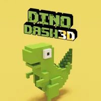 Dino Dash 3D has brought a new breeze to the classic dinosaur game. The T-Rex dinosaur will explore the wonderful desert. Jump and speed up to master this game!
