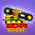 Escape Drive will completely change your perception of conventional racing games! In a world where cartoon cars grow fangs and the police drive tanks, you must race and survive amidst chaos, deadly traps, and bloodthirsty enemies.