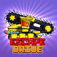 Escape Drive will completely change your perception of conventional racing games! In a world where cartoon cars grow fangs and the police drive tanks, you must race and survive amidst chaos, deadly traps, and bloodthirsty enemies.