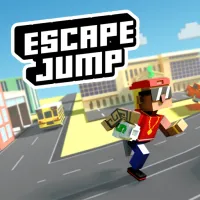 Escape Jump is an exciting action game that was influenced by the famous game Escape Road. You will run away from the heist operations rather than driving away.