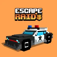 Become a brave sheriff in Escape Raid. Your mission is to drive the car to escape from the chase of criminal gangs. Surviving and escaping as long as possible is your goal.