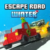 Escape Road Winter is an exciting game about an automobile chase. Driving to avoid the police's unrelenting pursuit, you will assume the role of a bank robber. 
