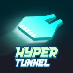 Hyper Tunnel takes you straight into a high-speed journey in a dark, futuristic tunnel, where every collision marks an immediate end.