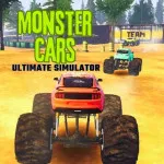 In the Monster Cars: Ultimate Simulator driving game, you will navigate an open environment in the world's largest and most potent automobiles.