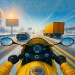 Moto Traffic Rider is a high-speed motorcycle racing game combined with extremely tense car-dodging gameplay. It takes you rushing through busy roads at unbelievable speeds.