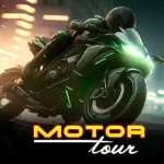 Welcome to Motor Tour, which is an ultimate racing game that you can't ignore! Join in an incredible, heart-pounding trip with this game now!