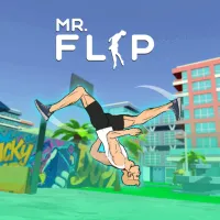 Mr. Flip is a unique ragdoll stunt arcade game where you transform into an acrobat on high-rise rooftops. Your mission is to perform dangerous flips and land perfectly.