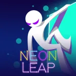 Neon Leap is a fascinating casual action game in a magical neon space. You will accompany a small stickman, leading the way through the dark world. Each jump not only helps you move but also lights up the game. And you need to go as far as possible to conquer your own peaks.