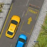 Park The Taxi 3 is a fun driving simulation game. Your main objective is to drive a taxi to a parking spot without getting off the road or running into other cars. 