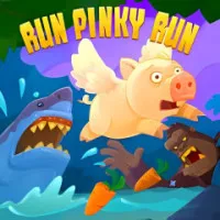 Run Pinky Run takes you into the world of the little pig Pinky, who is being relentlessly chased by scary people.
Your mission is to help Pinky overcome dense forests, mysterious pyramids, and other wild lands to reach the dream beach for a relaxing vacation. Avoid dangerous obstacles and collect as many fruits, vegetables, or