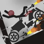Stickman Ragdoll is a fun physics-based racing game! Your mission is to control a Stickman character to perform falls and crashes in ragdoll style! Your goal is not to reach the finish line, but to cause as many painful crashes as possible to score points.