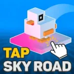 Tap Sky Road combines the fun of aerial acrobatics and racing. This game lets you experience an exhilarating aerial adventure. 