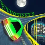 Welcome to Two Punk Racing hot game! You may race on future roadways that snake among skyscrapers and hover over the skyline. 