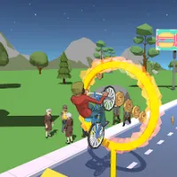 In the Wheelie Up driving and balance-focused game, you ride a bike and attempt to maintain a flawless flip while navigating a number of difficult stages.
