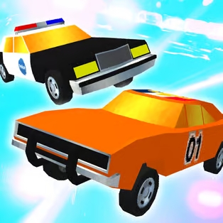 Blacktop Police Chase